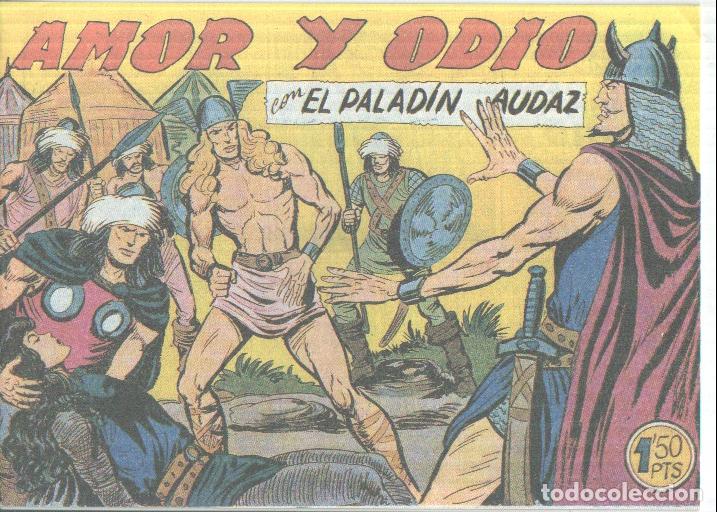 Comics: Facsimil: El Paladin Audaz numero 29: Amor y odio - Manuel Gago