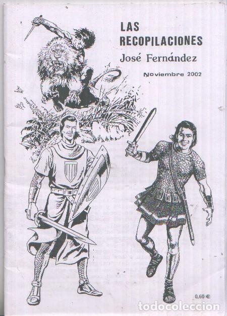 Comics : Fanzine: Las recopilaciones de Jose Fernandez, numero unico, catalogo de lo editado - varios