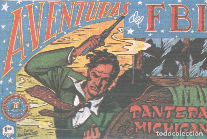Comics: Facsimil: NUMERO 1: Aventuras del FBI: La pantera de Michigan -