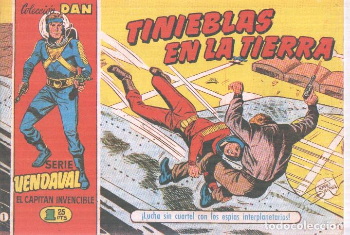 Fumetti: Facsimil: NUMERO 1: Vendaval el capitan invencible -