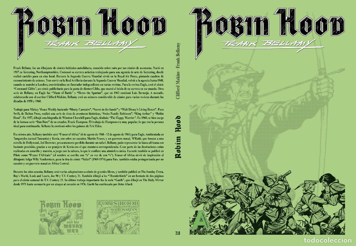 Comics: Los Archivos de El Boletin numero 318: Robin Hood - Frank Bellamy