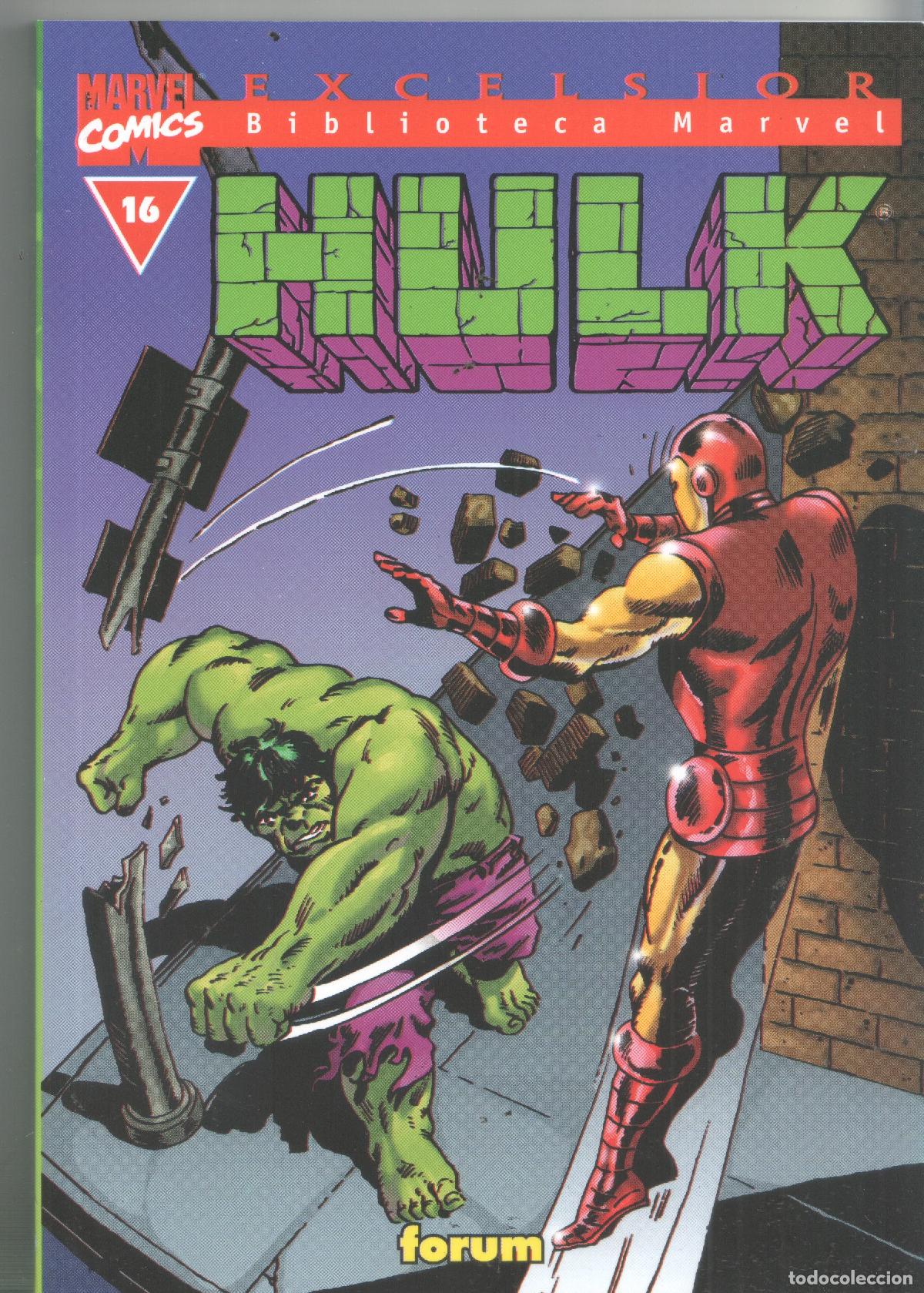 Comics: Panini:HULK numero 16 : Excelsior Biblioteca Marvel: - varios