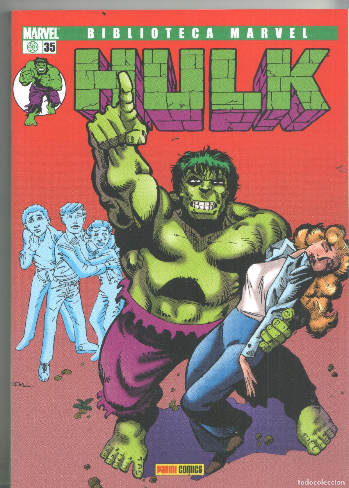 Comics: Panini:HULK numero 35 : Excelsior Biblioteca Marvel: - varios