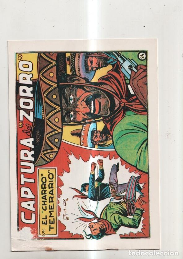 C&oacute;mics: Fanzine: El Charro Temerario numero 24: La captura del Zorro - Matias Alonso