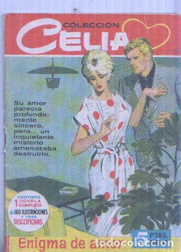 Comics: Coleccion Celia numero 043: Enigma de amor, dibujo de Francisco Puertas -