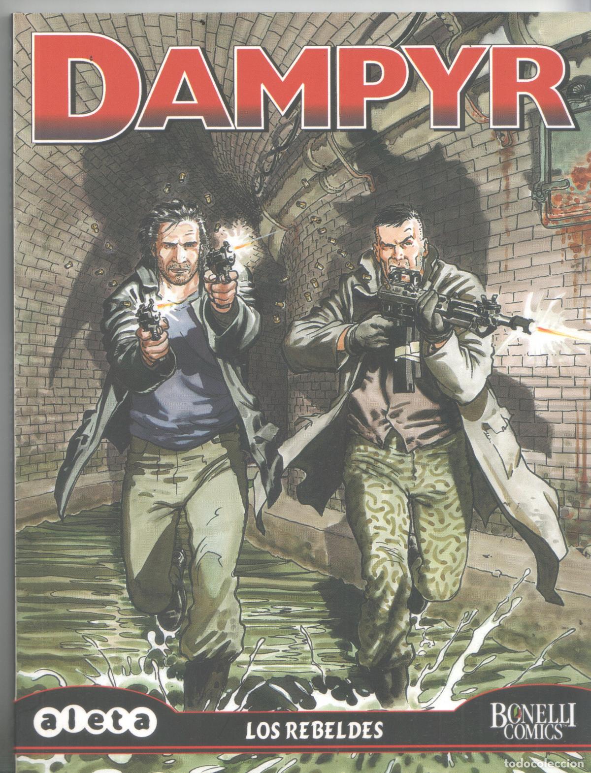 C&oacute;mics: Aleta: Dampyr numero 14: Los rebeldes - varios
