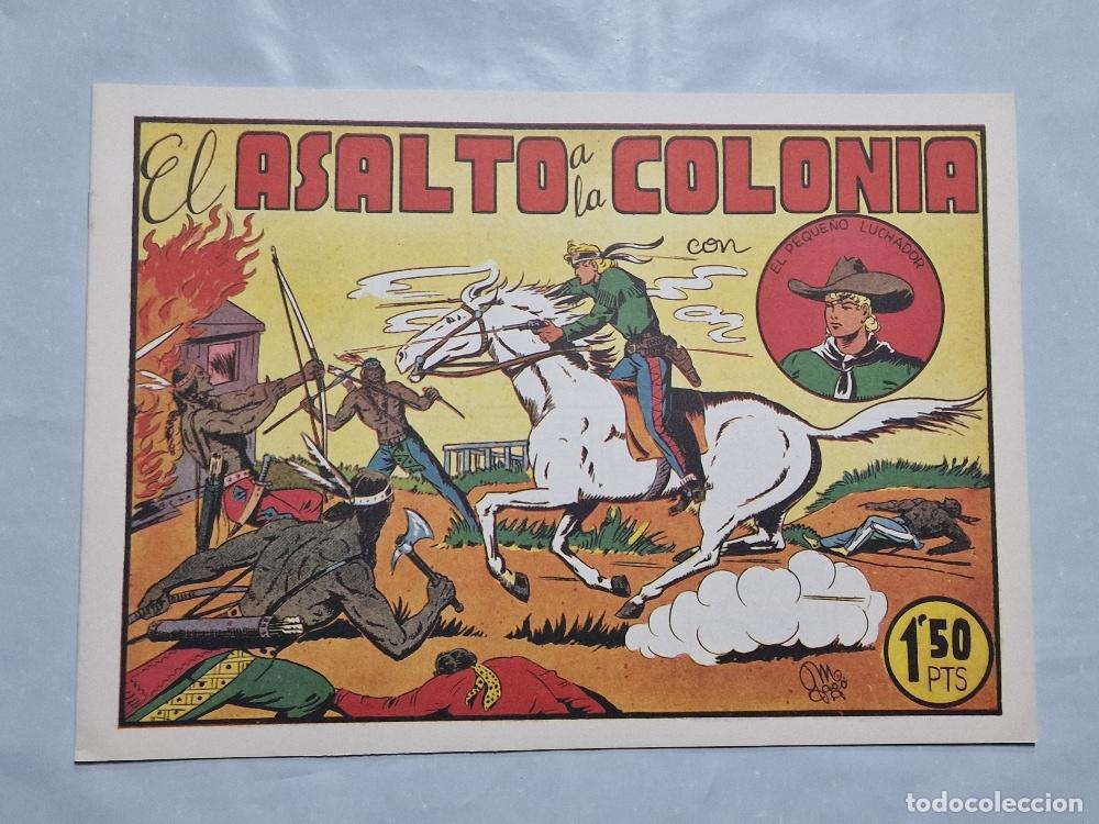Comics : Facsimil: El peque&ntilde;o luchador n&ordm;12 - El asalto a la colonia - Manuel Gago