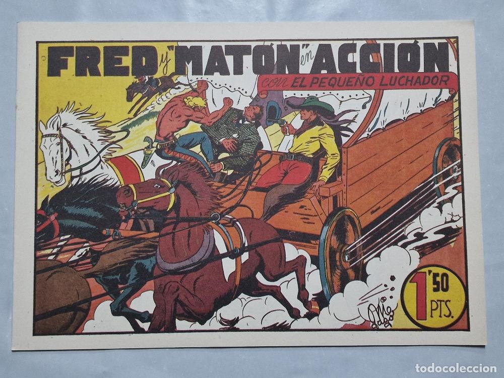 Comics : Facsimil: El peque&ntilde;o luchador n&ordm;19 - Fred maton accion - Manuel Gago