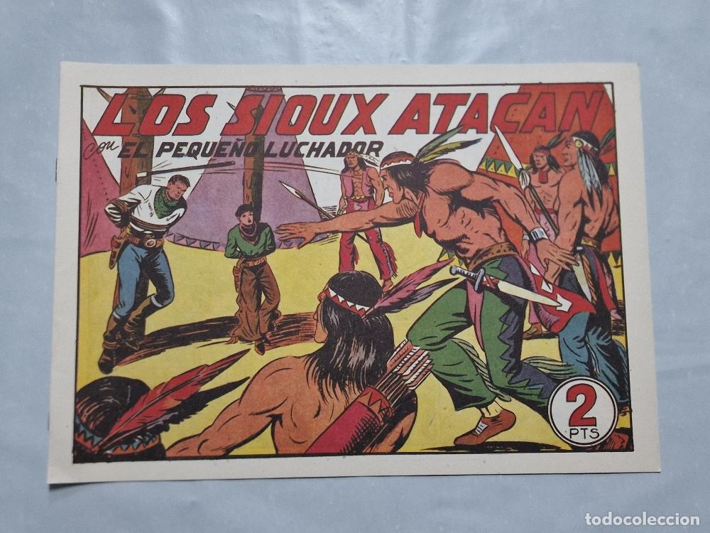 Comics : Facsimil: El peque&ntilde;o luchador n&ordm;104 - Los sioux atacan - Manuel Gago