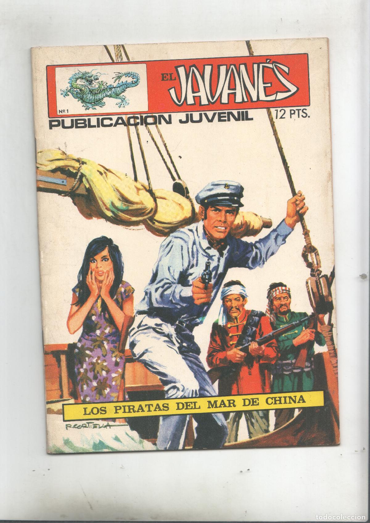 Comics : Toray: El Javanes (Carrillo) numero 01: los piratas del mar de china - Carrillo