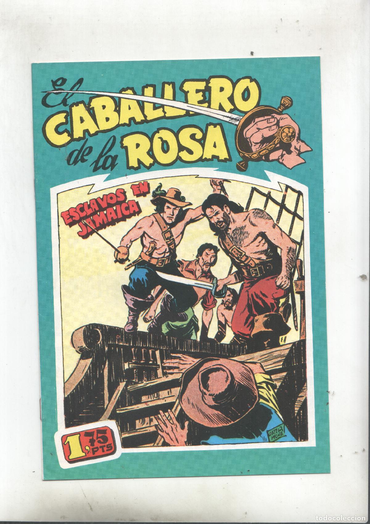Comics: Facsimil: El caballero de la rosa numero 2: Esclavos en Jamaica - Leopoldo Ortiz