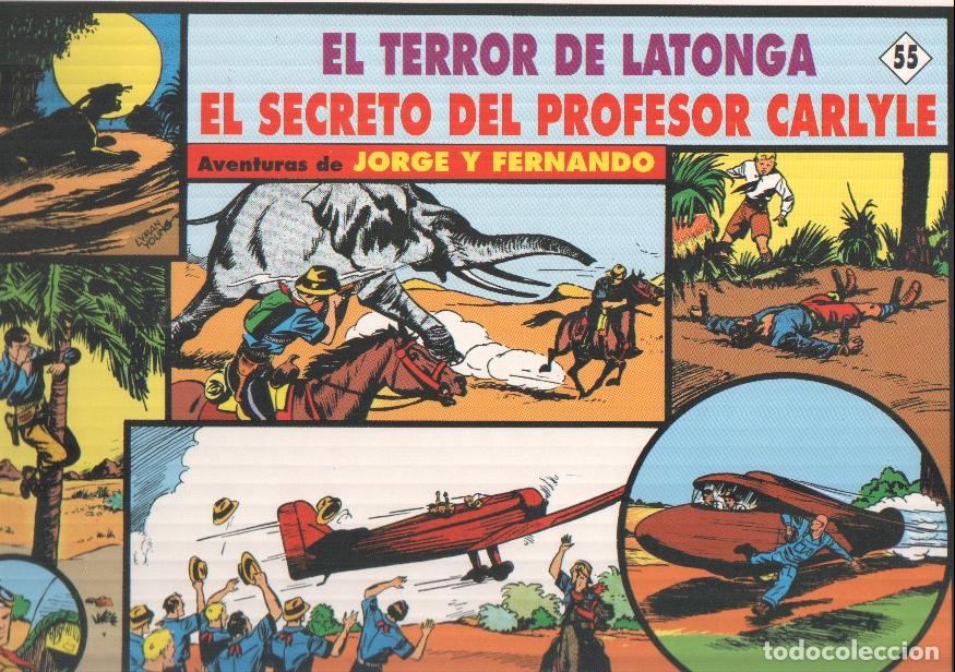 C&oacute;mics: Tim Tyler's Luck: Jorge y Fernando numero 55: Tiras diarias del 1.4.1940 al 22.6.1940 - Lyman Young