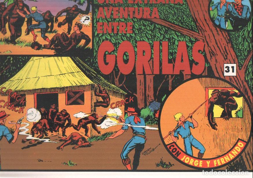 C&oacute;mics: Tim Tyler's Luck: Jorge y Fernando numero 31: Tiras diarias del 17.12.1934 al 9.3.1935 - Lyman Youn