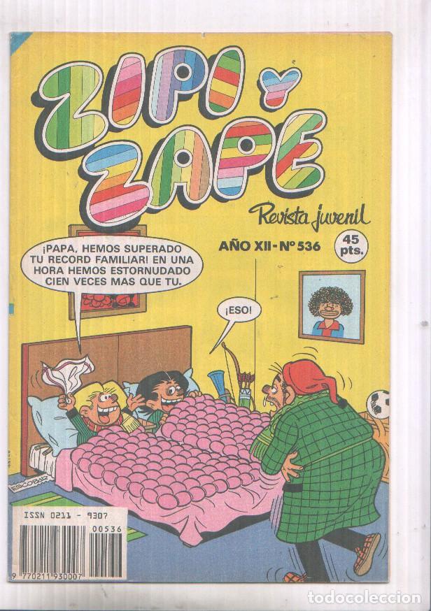 Comics : Zipi y Zape semanal numero 536 (numerado 2 en trasera) - Varios