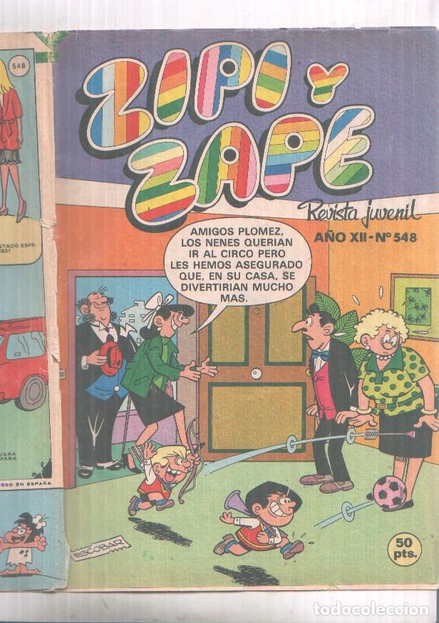C&oacute;mics: Zipi y Zape semanal numero 548 (numerado 2 en trasera) - Varios