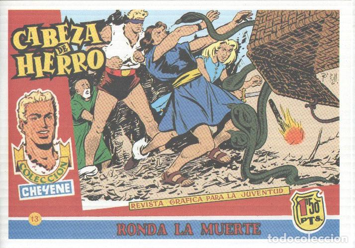C&oacute;mics: Facsimil: Cabeza de Hierro numero 13: Ronda la muerte - Ripoll