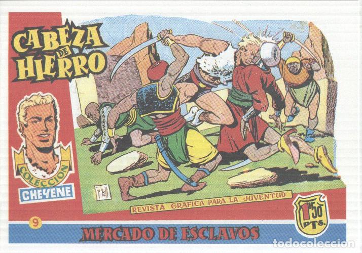 C&oacute;mics: Facsimil: Cabeza de Hierro numero 09: Mercado de esclavos - Ripoll