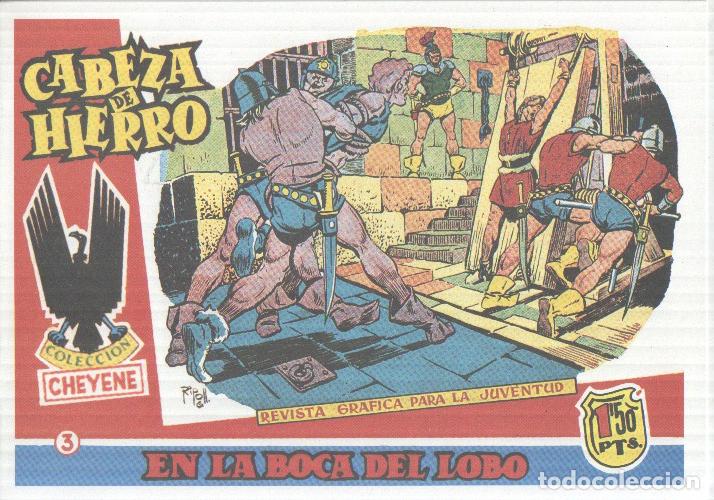 C&oacute;mics: Facsimil: Cabeza de Hierro numero 03: En la boca del lobo - Ripoll