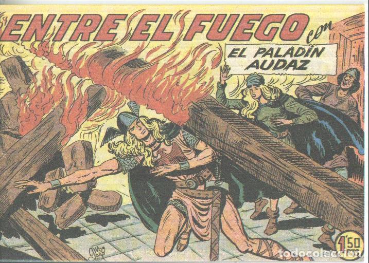 C&oacute;mics: Facsimil: El Paladin Audaz numero 10: Entre el fuego - Manuel Gago