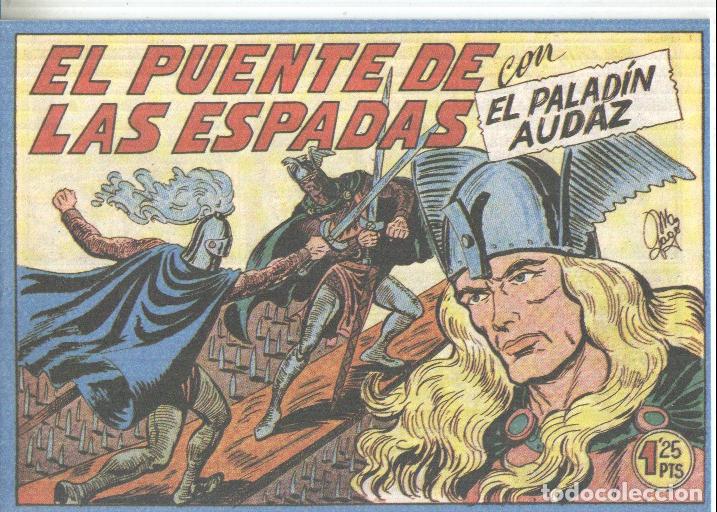 C&oacute;mics: Facsimil: El Paladin Audaz numero 03: El puente de las espadas - Manuel Gago