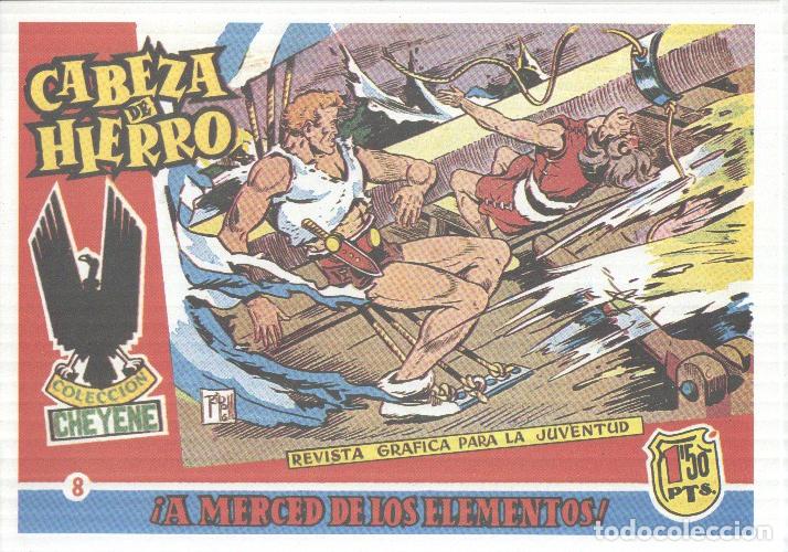 C&oacute;mics: Facsimil: Cabeza de Hierro numero 08: A merced de los elementos - Ripoll