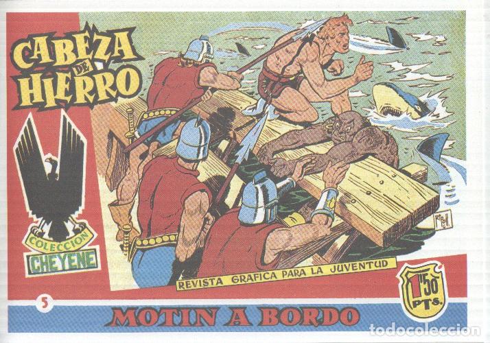 C&oacute;mics: Facsimil: Cabeza de Hierro numero 05: Motin a bordo - Ripoll