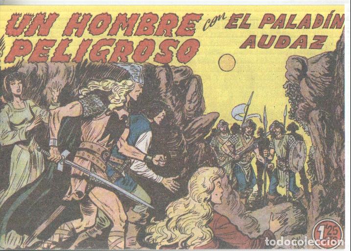 C&oacute;mics: Facsimil: El Paladin Audaz numero 08: Un hombre peligroso - Manuel Gago