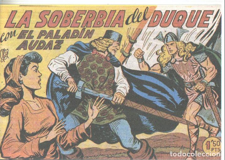 C&oacute;mics: Facsimil: El Paladin Audaz numero 13: La soberbia del duque - Manuel Gago