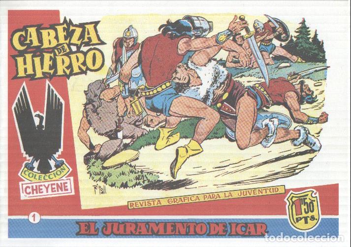 C&oacute;mics: Facsimil: Cabeza de Hierro numero 01: El juramento de Icar - Ripoll