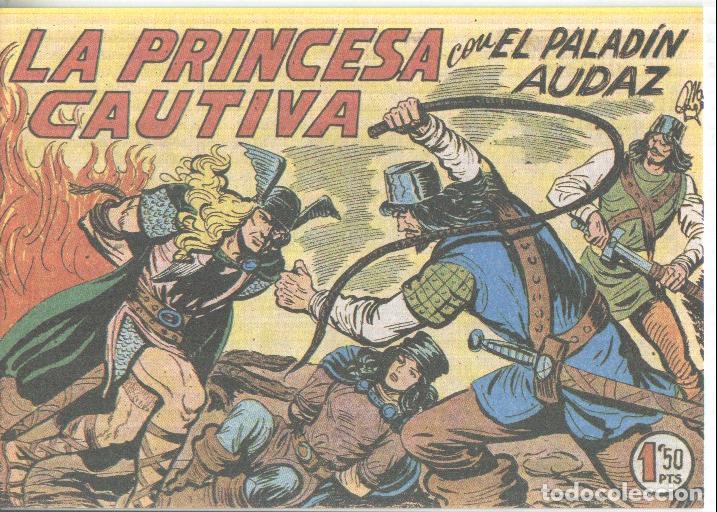 Comics: Facsimil: El Paladin Audaz numero 12: La princesa cautiva - Manuel Gago