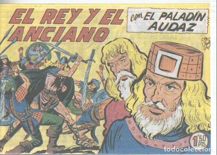 C&oacute;mics: Facsimil: El Paladin Audaz numero 22: El rey y el anciano - Manuel Gago