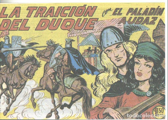 Comics : Facsimil: El Paladin Audaz numero 09: La traicion del duque - Manuel Gago