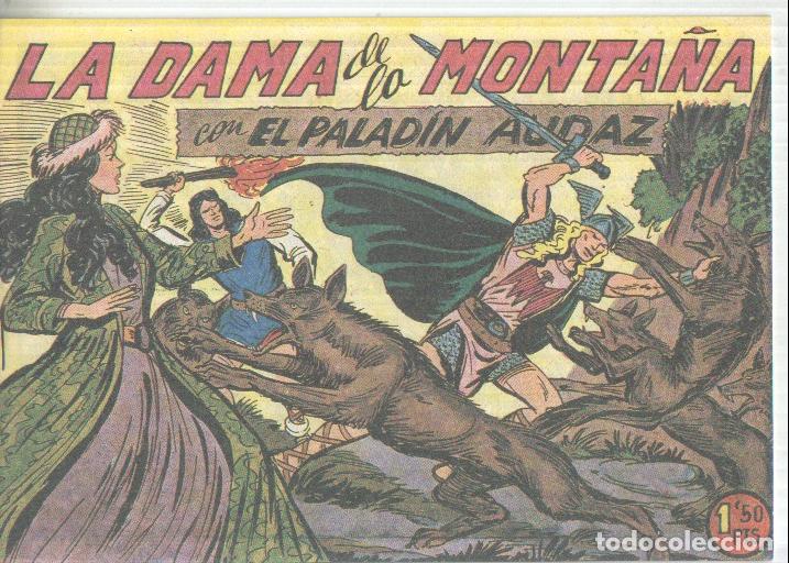C&oacute;mics: Facsimil: El Paladin Audaz numero 19: La dama de la monta&ntilde;a - Manuel Gago