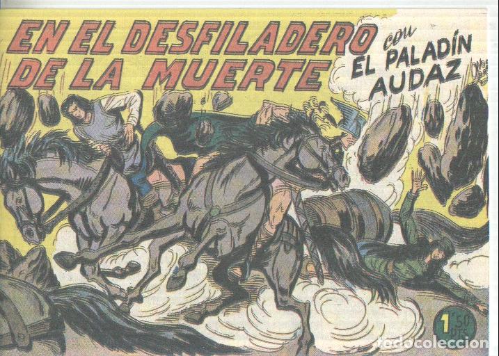 C&oacute;mics: Facsimil: El Paladin Audaz numero 21:; En el desfiladero de la muerte - Manuel Gago