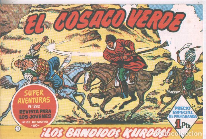 Comics: Facsimil: NUMERO 1:El Cosaco Verde -