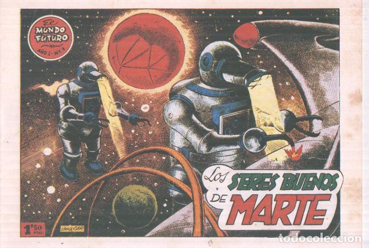Comics: Facsimil: NUMERO 1: El Mundo Futuro: Los seres buenos de Marte -