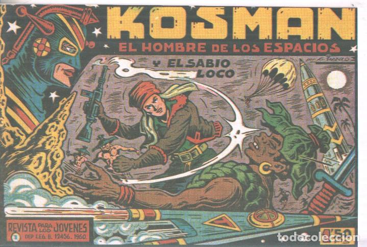 Comics: Facsimil: NUMERO 1: Kosman el hombre de los espacios -