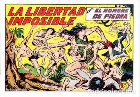 Comics: V10350 Facsimil: El Hombre de Piedra numero 208. La Libertad Imposible - Varios