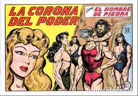 Comics: V10355 Facsimil: El Hombre de Piedra numero 203. La corona del poder - Varios