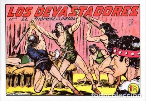 Comics: V10360 Facsimil: El Hombre de Piedra numero 198. Los Devastadores - Varios