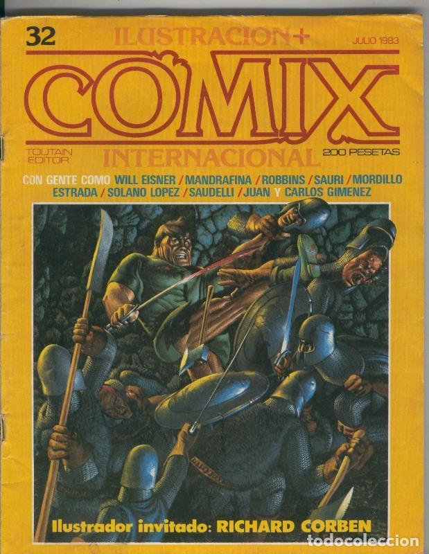 Comics: Ilustracion + Comix numero 32: Iberland de Saudelli - Varios