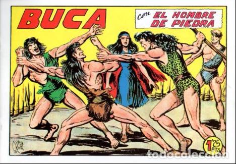 Comics: V10372 Facsimil: El Hombre de Piedra numero 186. Buca - Varios