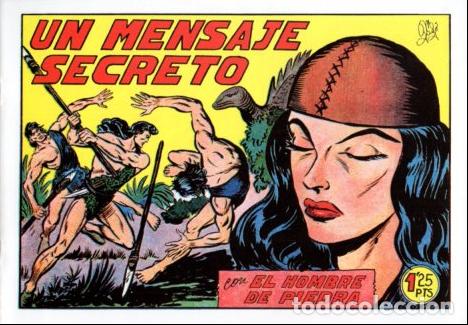 Comics: V10370 Facsimil: El Hombre de Piedra numero 188. Un Mensaje Secreto - Varios