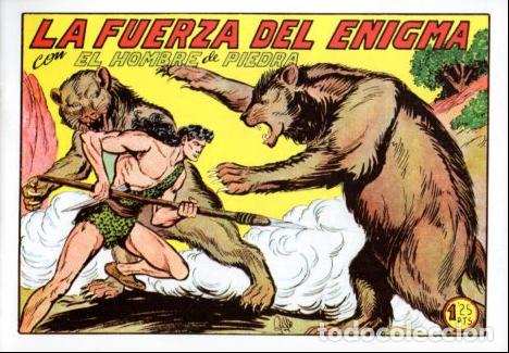 Comics: V10377 Facsimil: El Hombre de Piedra numero 181. La Fuerza del Enigma - Varios