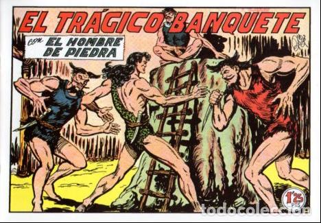 Comics: V10382 Facsimil: El Hombre de Piedra numero 176. El Tragico Banquete - Varios