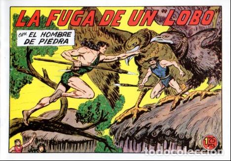 Comics: V10380 Facsimil: El Hombre de Piedra numero 178. La Fuga de un Lobo - Varios