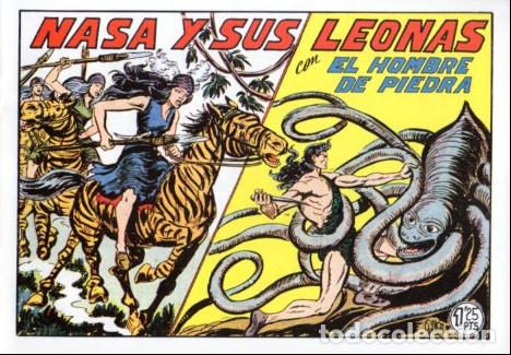 Comics: V10385 Facsimil: El Hombre de Piedra numero 173. Nasa y sus Leonas - Varios