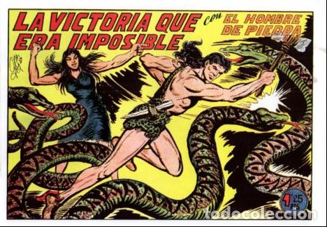 Comics : V10395 Facsimil: El Hombre de Piedra numero 163. La Victoria que era Imposible - Varios