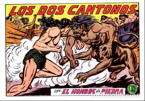 Comics: V10407 Facsimil: El Hombre de Piedra numero 151. Los Dos Cantonos - Varios