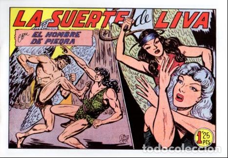 Comics : V10410 Facsimil: El Hombre de Piedra numero 148. La Suerte de Liva - Varios